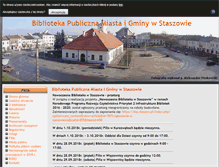 Tablet Screenshot of biblioteka-staszow.pl
